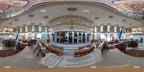 360° View Of The Or Torah Or Djerba Synagogue A Tunisian Synagogue In