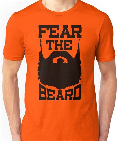 Fear The Beard Shirt By Fear The Beard Unisex T Shirt Edgy Casual