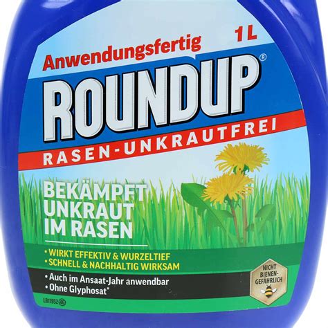 Bekommst es in jedem gartencenter oder bauhaus. Roundup Rasen-Unkrautfrei 1L-632024 preiswert online kaufen