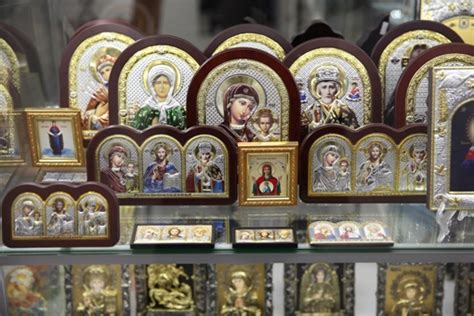 Buying Icons At A Russian Orthodox Store Russian Icon Collection