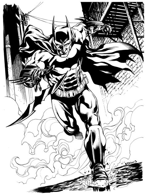 Robert Atkins Art Batman Arkham