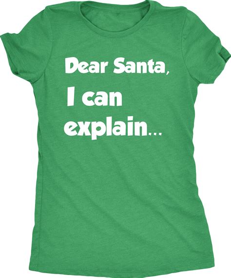 Dear Santa I Can Explain T Shirt 2333 Pilihax