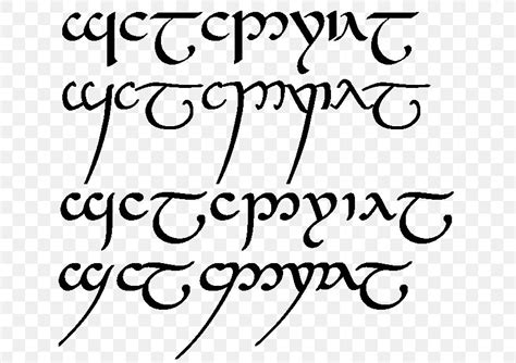 Quenya Elvish Languages Hebrew Alphabet Font PNG 633x578px Quenya