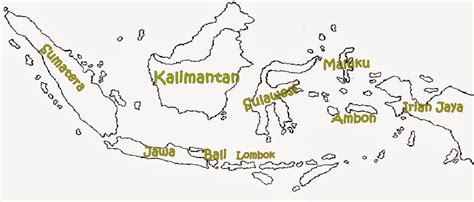 30 Contoh Gambar Sketsa Peta Indonesia Terbaru Postsid