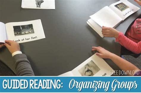 Organizing Guided Reading Groups