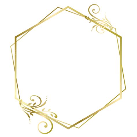 Floral Wedding Monogram Vector Hd Png Images Wedding Hexagon Monogram