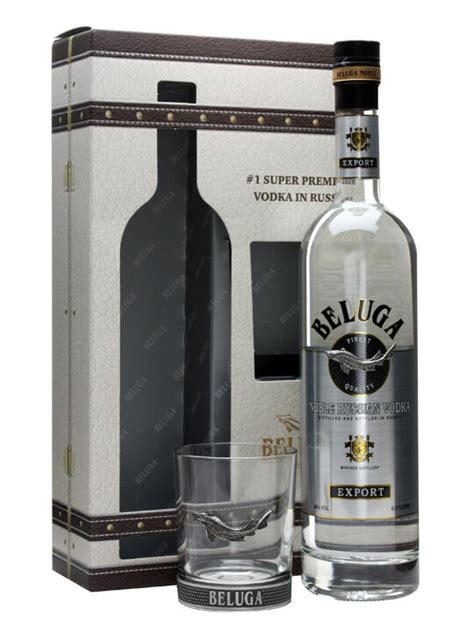 Beluga Vodka And Rocks Glass Pack Buy From Worlds Best Drinks Shop