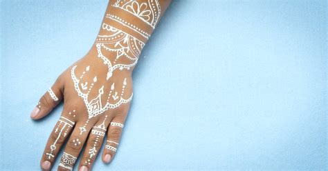 White Henna Video Popsugar Beauty