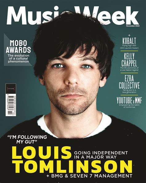 Louis Tomlinson Covers The November Issue Of Music Week Media Music