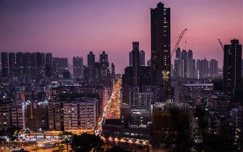 Hong Kong Dusk City Free Photo On Pixabay