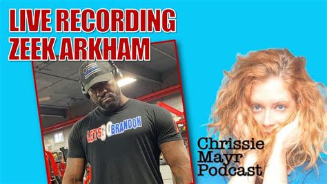 Live Chrissie Mayr Podcast With Zeek Arkham Youtube