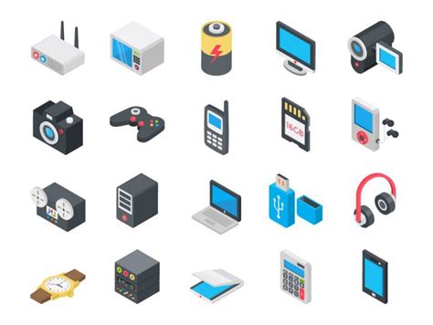 Electronic Devices Icons Free Frebers