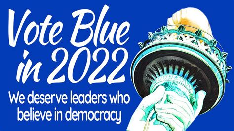 Vote Blue Save Our Democracy