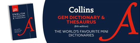 English Gem Dictionary And Thesaurus The Worlds Favourite Mini