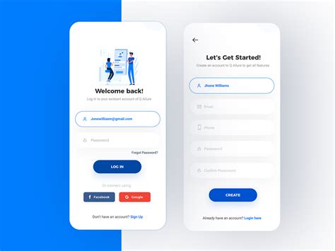 We did not find results for: App Login and signup screen | Search by Muzli