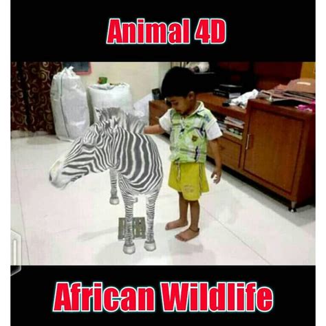 Jual Kartu Animasi Animal 4d African Wildlife Shopee Indonesia