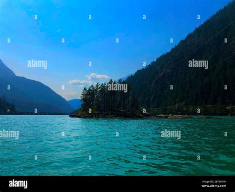 Undescribable Beauty Of Diablo Lake And Surrounding Nature North