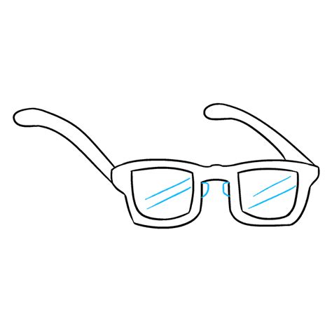 How To Draw Glasses Really Easy Drawing Tutorial