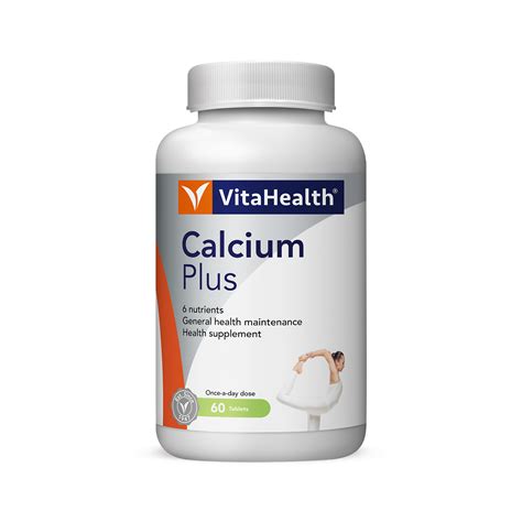 Calcium Plus Bone Supplements Vitahealth Malaysia