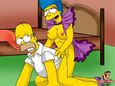 Rule 34 Futanari Homer Simpson Marge Simpson Sheanimale