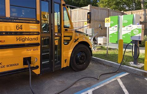 Charged Evs V2g Equipped Electric School Bus Delivers Power To Grid