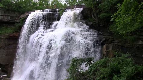Brandywine Falls Cuyahoga Valley National Park Oh Youtube