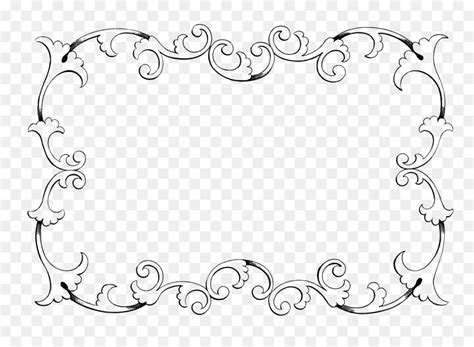 Frame Border Clipart Calligraphy And Other Clipart Images On Cliparts Pub
