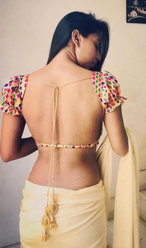 Pin By Monika On Blouse Blouses In Blouse Designs Saree Backless Blouse Back Neck Designs