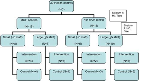 View in pdf format for detail image. Randomization Flow Chart HC type: Non-MoH (Ministry of ...