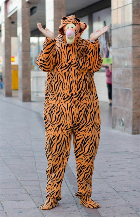 Psbattle A Man Wearing A Tiger Costume Rphotoshopbattles