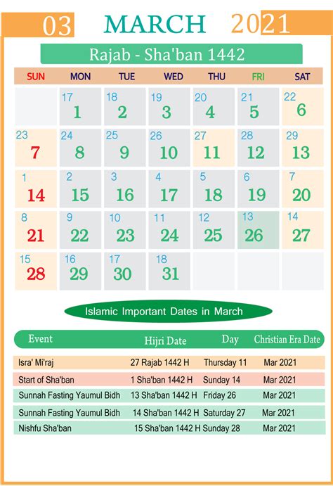 islamic calendar    seg