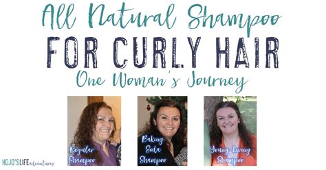 It's infused with gentle lemongrass and moisturizing. All Natural Shampoo for Curly Hair - HoJo's Life Adventures