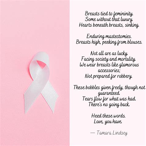 Breast Cancer Poem Kiss And Tell Magazine