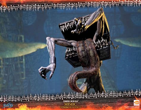 First 4 Figures Presents Dark Souls Mimic Resin Statue The