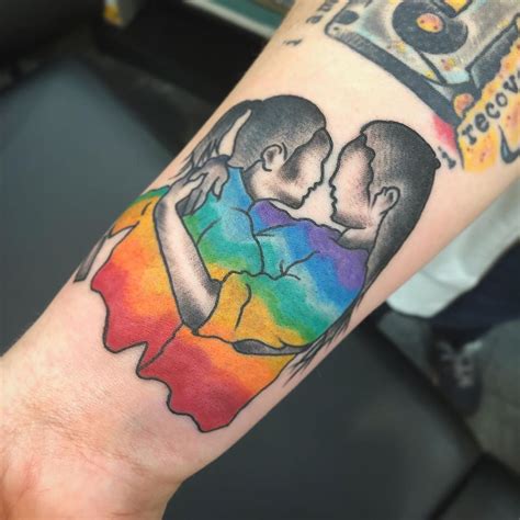 108 Colorful And Creative Pride Tattoos In 2020 Pride Tattoo Tattoos