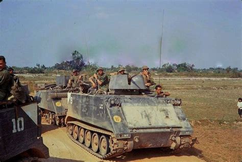 M113 Apc B Troop 34th Cavalry 25th Infantry Division Tropic