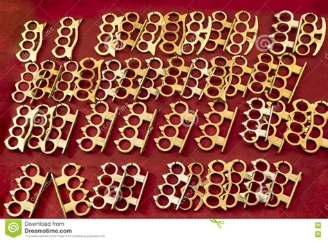 Brass Knuckles Stock Photo Image Of Knuckles Pushkar 79177582
