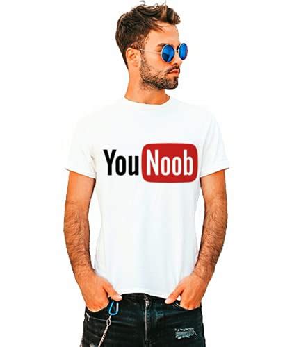 Buy You Noob Printed T Shirt For Men White At