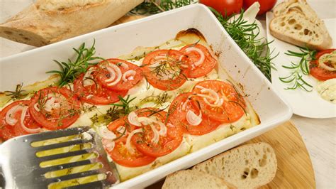 Rezept Gebackener Feta Mit Tomaten Aus Dem Ofen