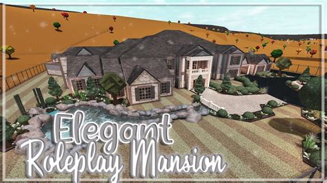 Roblox Bloxburg Cozy Elegant Mega Mansion 277k Part 1