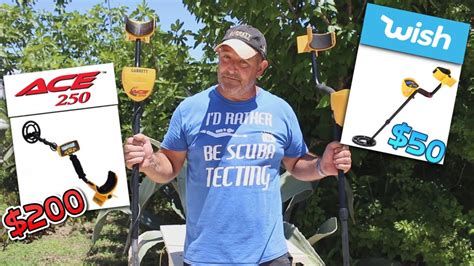 Основные моменты металлоискателя garrett ace 250. $50 Wish Metal Detector VS $200 Garrett Ace 250 Metal ...