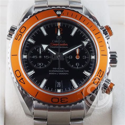 Omega Seamaster Planet Ocean 600 M Omega Co Axial Chronograph 455 Mm