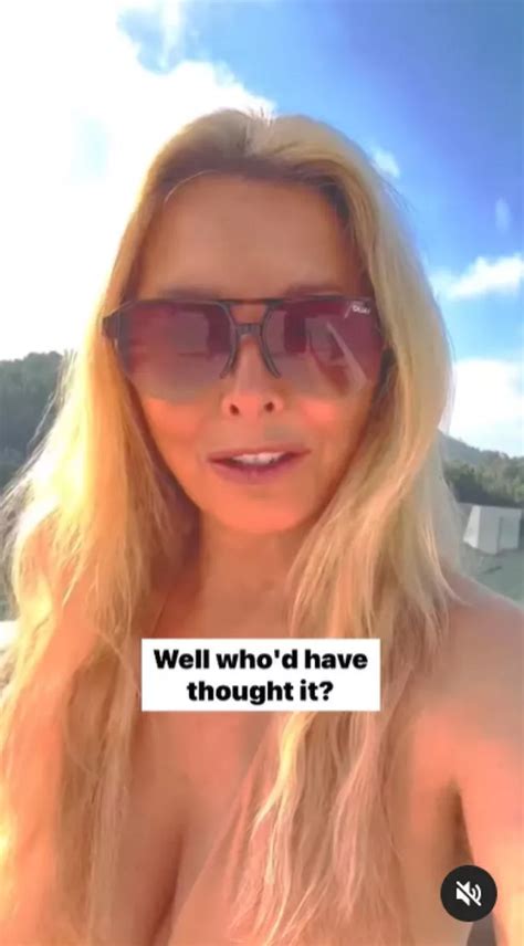 Carol Vorderman Responds After Topless Bikini Video Leaves Fans