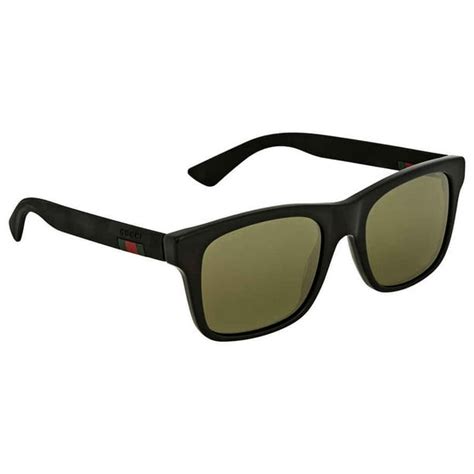 Gucci Gucci Black Acetate Square 53mm Sunglasses