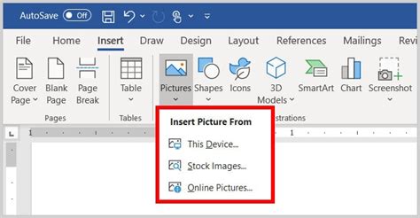 How To Insert Picture In Word