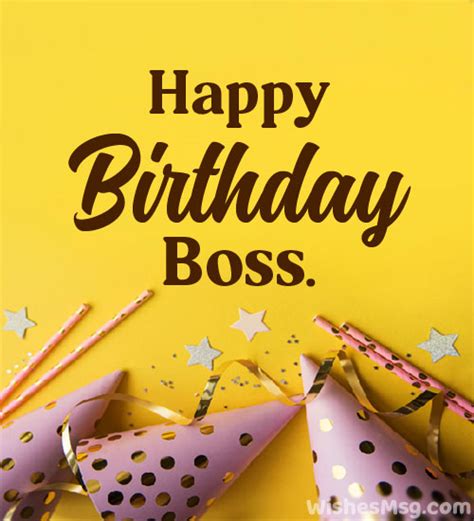 125 Best Happy Birthday Wishes For Boss Wishesmsg