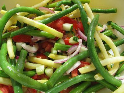 Whiteley Creek Homestead String Bean Salad With Red Onion And Tomato