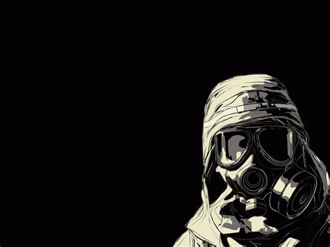 Cool Skull Gas Mask Wallpapers