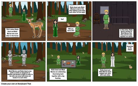 Robin Hood Storyboard By H0618014256