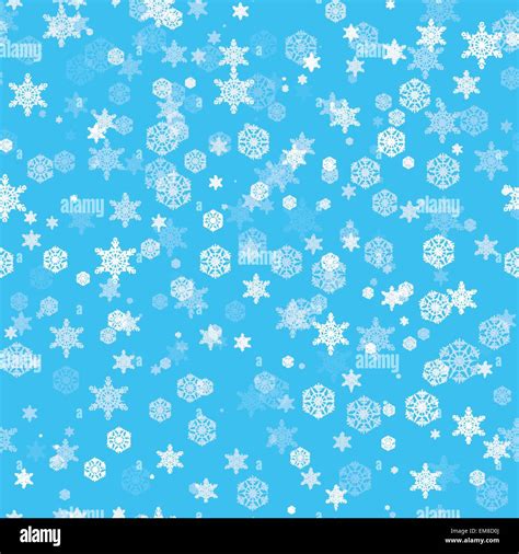Seamless Snow Pattern Stock Vector Image And Art Alamy